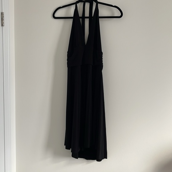 Halter Black Dress - Picture 3 of 5